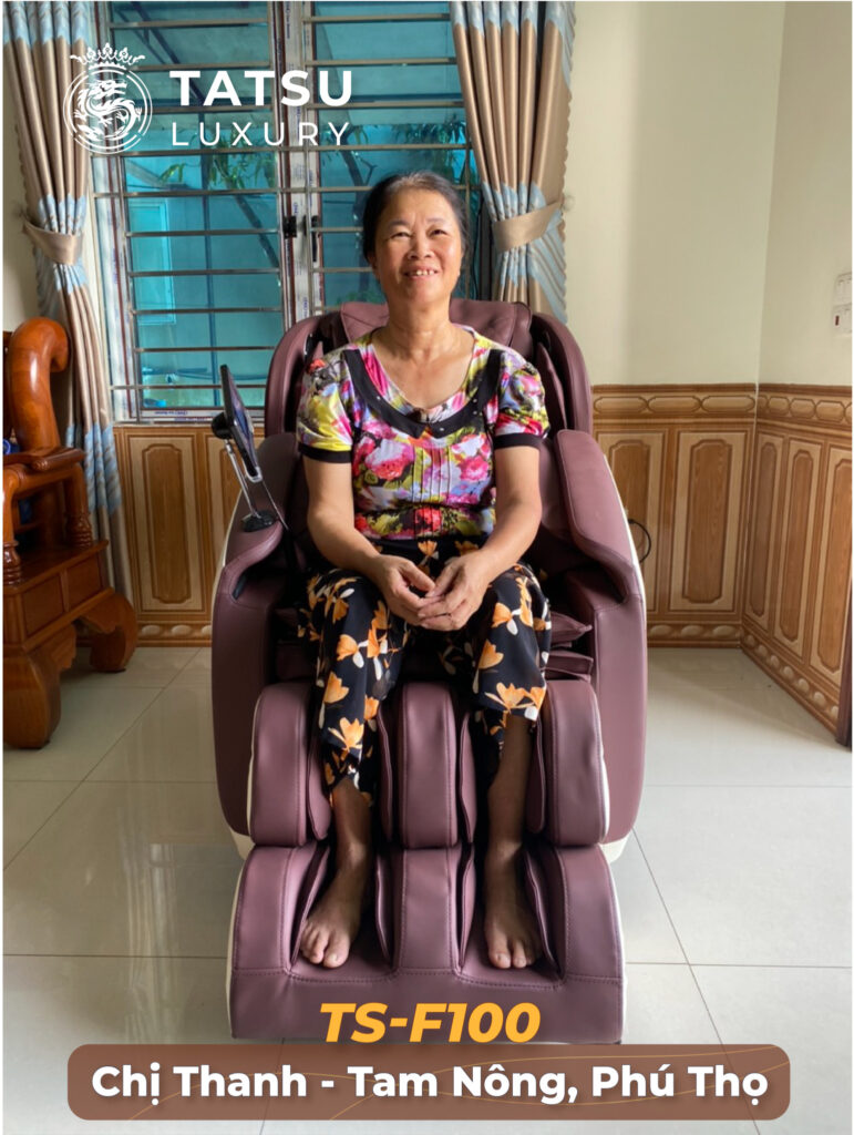 Mẹ chị Thanh - Ghế massage TS-F100